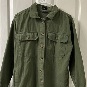 Olive Green Utility Jacket
